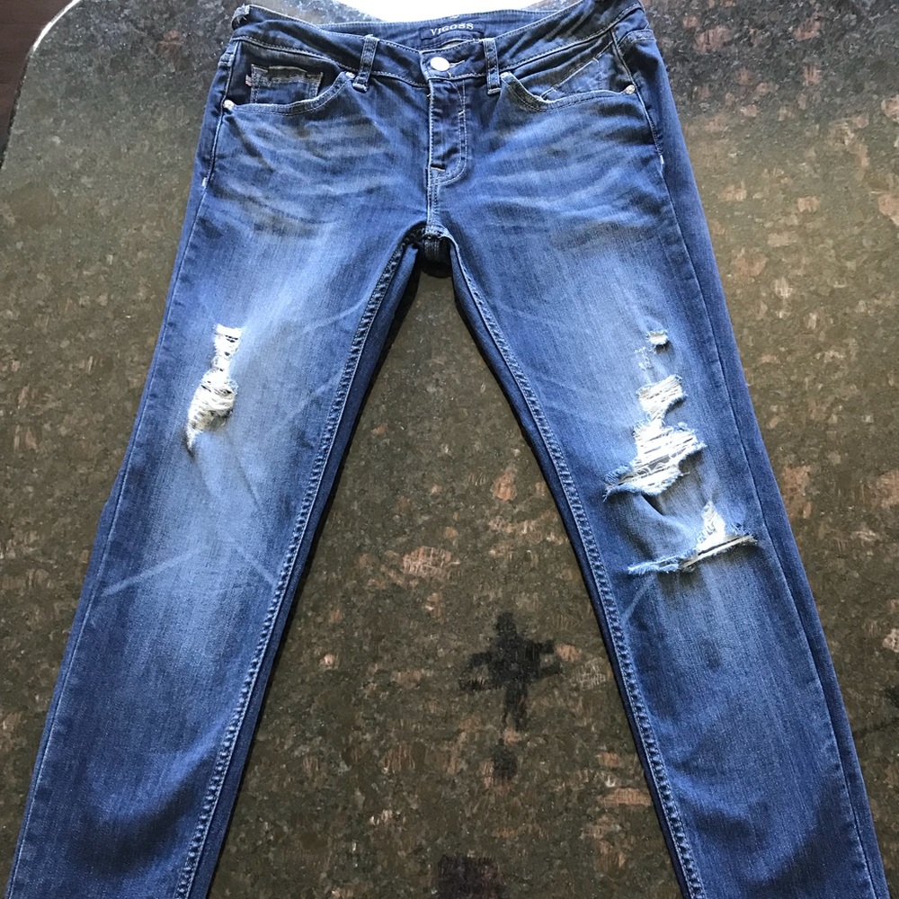 Distressed Skinny Jeans